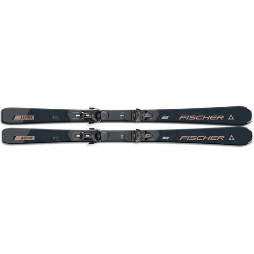 FISCHER Damen Racing Ski ASPIRE SLR PRO + RS9 SLR, Größe 150 in Schwarz