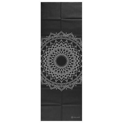 GAIAM - Foldable Performance Yoga Mat 2 mm - Yogamatte Gr 61 x 173 x 0,2 cm schwarz/grau Image