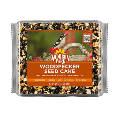 AUDUBON PARK Woodpecker Seed Cake Wild Bird Food, 1.5 lbs.