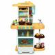 Kitchen Appliances Playset Simulation Kitchen Toy Kids Play Kitchen Toddler 38PCS Kitchen Toys Children Real Cooking Role Playset Play Kitchen Accessories