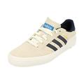 Adidas Men's Busenitz Vulc II Sneaker, FTWR White/Collegiate Navy/Bluebird, 10.5 UK