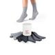 Socken S.OLIVER "Sockenbox 7er Pack" Gr. 35/38, grau (light grey mi) Damen Socken Multipacks