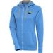 Women's Antigua Powder Blue Tampa Bay Rays Cooperstown Victory Full-Zip Hoodie