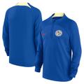 Youth Nike Blue Club America 2023/24 Academy Pro Drill Performance Raglan Quarter-Zip Top