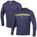 Men's Under Armour Navy Notre Dame Fighting Irish 2023 Aer Lingus College Football Classic Performance Long Sleeve T-Shirt