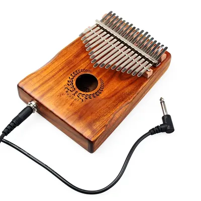 Kalimba électrique pour piano à pouces 17 prédire EQ haut-parleur avec sac et câble 514