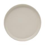 Mikasa Hospitality 5275146 8 1/2" Round Solitude Coupe Plate - Stoneware, Natural, Natural Beige Glaze