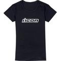 Icon Clasicon 2023 T-shirt donna, nero-bianco, dimensione L per donne