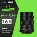 7artisans 60mm F2.8 Mark II APS-C Macro Lens For Sony E ZVE10 Nikon Z Z6II Fuji XF Canon EF-M M50