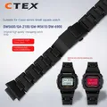 For Casio Small square watch Strap DW5600/5610/GW-B5600 GA-2100 modified composite plastic steel