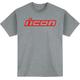 Icon Clasicon 2023 T-shirt, gris-rouge, taille S