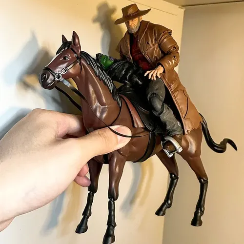 【 Auf Lager 】 Pferde figur Anime Tiere Aktion bewegliches Pferd für Figma Puppen Spielzeug modell