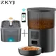 4l Haustier Feeder Tuya Wifi automatische Hundefutter Spender Smart Cat Feeder 2l Katze automatische