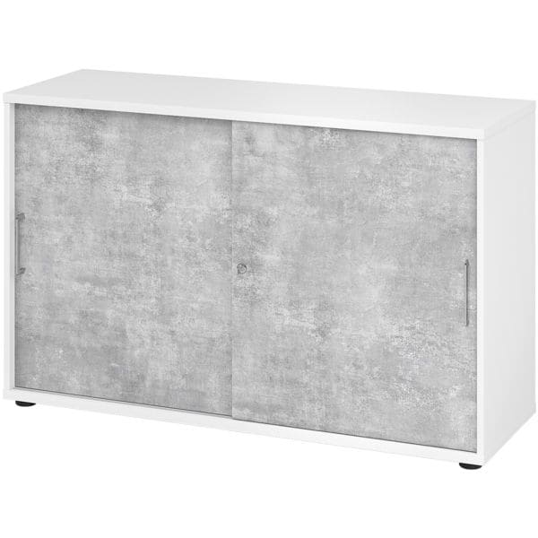 HAMMERBACHER Schiebetürenschrank »Z-Line« 2 OH weiß, 120x74.8x40 cm Image