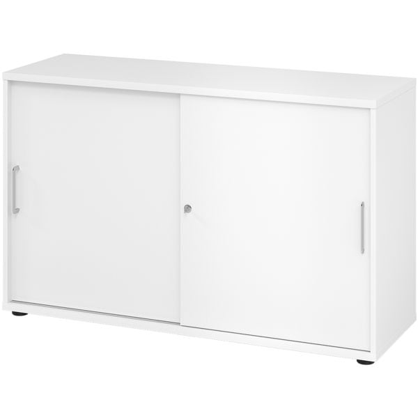 HAMMERBACHER Schiebetürenschrank »Z-Line« 2 OH weiß, 120x74.8x40 cm