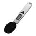 iOPQO Scale Portable Cup Scoop Pet Bowl Feeding Cat Food Dog Kitchen Measuring Spoon Tools & Home Improvement measuring spoon black 300g/0.1g Black