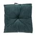 Parkland Collection Alena Transitional Charcoal Floor Pillow