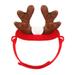 Pet supplies Christmas accessories Dog hair clip cat accessories Christmas antler headband dog hat