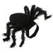 NUOLUX Halloween Pet Spider Style Clothes Horrorible Creative Pet Hoodie Simulation Plush Costume Halloween Funny Cosplay Clothes for Puppy Dog Kitten(Size S)