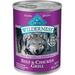 Blue Buffalo Wilderness Grain Free High Protein Wet Dog Food Beef & Chicken Grill - 12.5oz (Pack of 4)