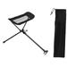 Ultralight Folding Chair Footrest Adjustable Footstool Foot Rest for Camping