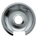 2 PK Range Kleen Electric 6\ Style D Round Chrome Drip Pan