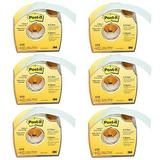 Post-it : Removable Cover-Up Tape Non-Refillable 1 x 700 roll -:- Sold as 6 Packs of - 1 - / - Total of 6 Each