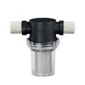 Washing Machine Water Filter High-Pressure Connection Fitting with 32 PVC Pipe and 40 Mesh for Pressure Washers And Garden Pipe Garden Supplies (Black)