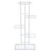 5-Tier Display Shelf Flower Pots Rack Plant Stand Potting Ladder Planter Stand Heavy Duty Storage Shelving Rack for Potted Plants