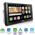 ATOTO S8 MS Android Double Din Car Stereo Touchscreen 7 inch QLED Display 4G+32G Wireless Android Auto & Wireless CarPlay with GPS Tracking Built in 4G LTE HD Rearview Split Screen Bluetooth Radio