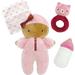 Simple Joys by Carter s Unisex Babies Plush Playset Pink Gift Standard