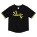 Pokemon Pikachu Boys Baseball Jersey Button Down Baseball Jersey Shirt Black â€“ XS