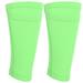 Soccer Shin Guard Double Layer Shin Pad 1 Pair Soccer Shin Guard Socks Double Layer Shin Pad Sleeves For Football Training Green