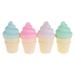 Novelty Ice Cream Cone Shaped Night Light Desk Table Lamp Kids Children Decor