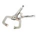 Heavy Duty Locking C-Clamp Face Clamp 6 Inch Steel Locking C-Pliers Vise Grips Locking Plier Wrench Welding Metal Steel Wood Clamp with Swivel