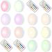 12 Pack Puck Lights 16 Colors Changeable LED Puck Lighting Battery Powered dimmable Under Cabinet L