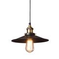 Vintage Style Retro Industrial Pendant Lamp Light Loft Hanging Ceiling Lamp E27 Holder Restaurant Bar Counter Attic Bookstore Lamp (Diameter 30cm)