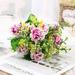 KIHOUT Reduce 2PC Fake Flowers Vintage Artificial Silk Flowers Wedding Home Decoration
