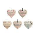 VerPetridure New Mother s Day Decorations Wooden Love Pendant The Best-Gift for Mother