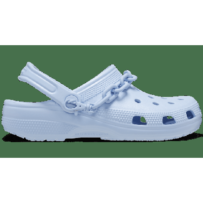 Crocs Blue Calcite Classic Chain Clog Shoes