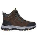 Skechers Men's Relaxed Fit: Rickter - Branson Boots | Size 11.0 Extra Wide | Khaki | Leather/Synthetic/Textile