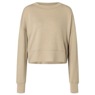 super.natural - Women's Krissini Sweater - Longsleeve Gr S beige
