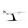 NUOTIE 1/200 Concorde Airplane Model Diecast Metal Aircraft Model Kit Simulation Display Aircraft Model Two Versions Available for Display Collections or Gift (France Airways)