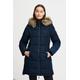 Steppjacke FRANSA "Fransa FRBAC JA 3" Gr. x s, blau (navy blazer) Damen Jacken Steppjacken