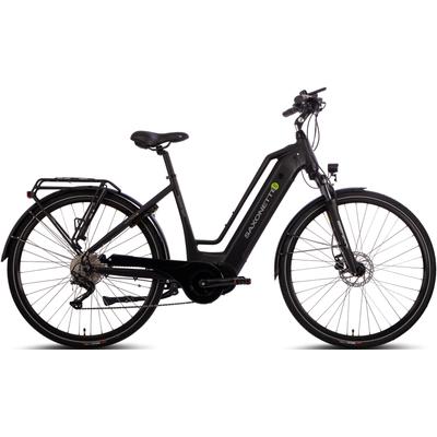 E-Bike SAXONETTE "Quantum Sport" Gr. 50, schwarz, E-Bikes, 50cm, 28 Zoll (71,12cm), Pedelec, Elektrofahrrad für Damen u. Herren