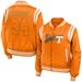 Women's WEAR by Erin Andrews Tennessee Orange Volunteers Football Bomber Full-Zip Jacket