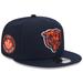 Unisex New Era Navy Chicago Bears The NFL ASL Collection by Love Sign Side Patch 9FIFTY Snapback Hat