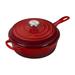 Le Creuset Signature Enameled Cast Iron 3.75 Qt. Cassadou w/ Lid Non Stick/Enameled Cast Iron/Cast Iron in Red | 6 H x 10.2 W in | Wayfair