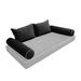 Everly Quinn Velvet T-Cushion Daybed Slipcover Velvet | 12 H x 15 W x 4 D in | Wayfair 4D33382FF2E7454396B79CA550E533AB