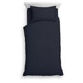 Tesco Navy Marl Jersey Bedset Single